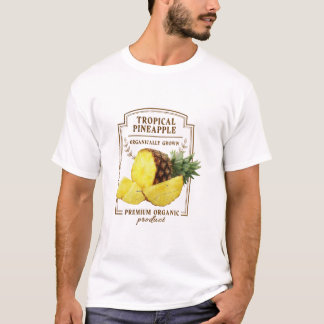 Tropische Ananas, ökologisch angebaut T-Shirt