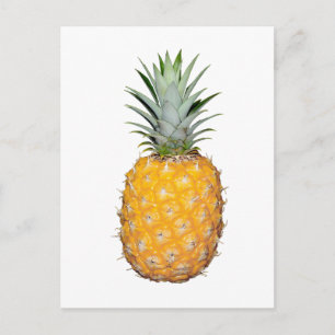 Tropische Ananas Postkarte