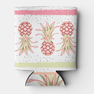 Tropische Ananas Sommer Nahtlose Print Dosenkühler
