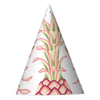 Tropische Ananas Sommer Nahtlose Print Partyhütchen