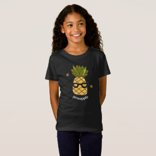 Tropische Ananas Sommermädchen T-Shirt
