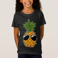 Tropische Ananas-Sonnenbrille Weihnachten in J