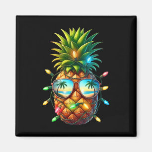 Tropische Ananas-Sonnenglanz-Weihnachtslichter Xma Magnet