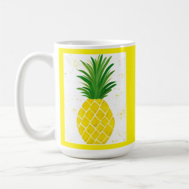 Tropische Ananas Tasse (Links)