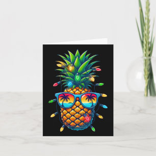Tropische Ananas Weihnachtslieder Weihnachten Weih Karte