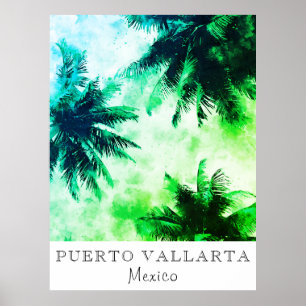 *~* Tropische AP25 Reisepersonalize - Palm Tree P Poster