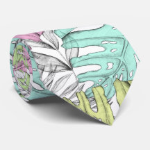 Tropische Aquarellfarbe Pastel Monstera