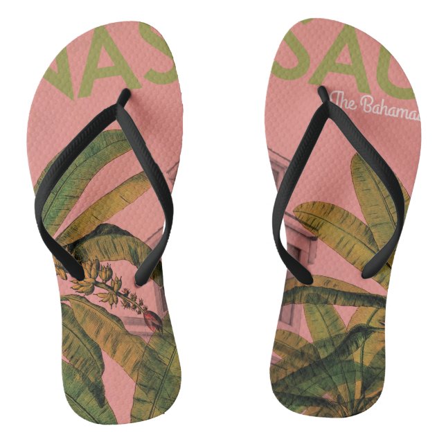 Tropische Bahamas-Flip-Flops Flip Flops (Fußbett)