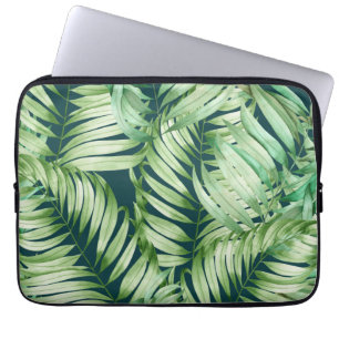 Tropische Baumkunst Laptopschutzhülle