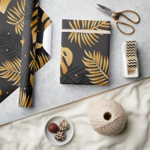 Tropische Blätter 14 Geschenkpapier