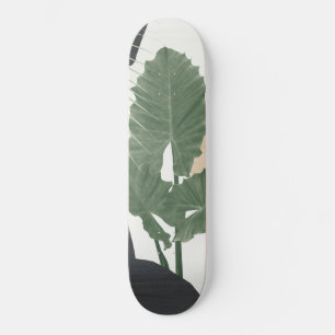 Tropische Blätter Abstrakt Finesse #1 #tropical  Skateboard