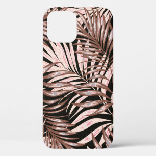 Tropische Blätter aus Palmen, Dschungel. Vintages Case-Mate iPhone Hülle