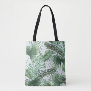 Tropische Blätter aus Palmen, Monstera, Bananenbla