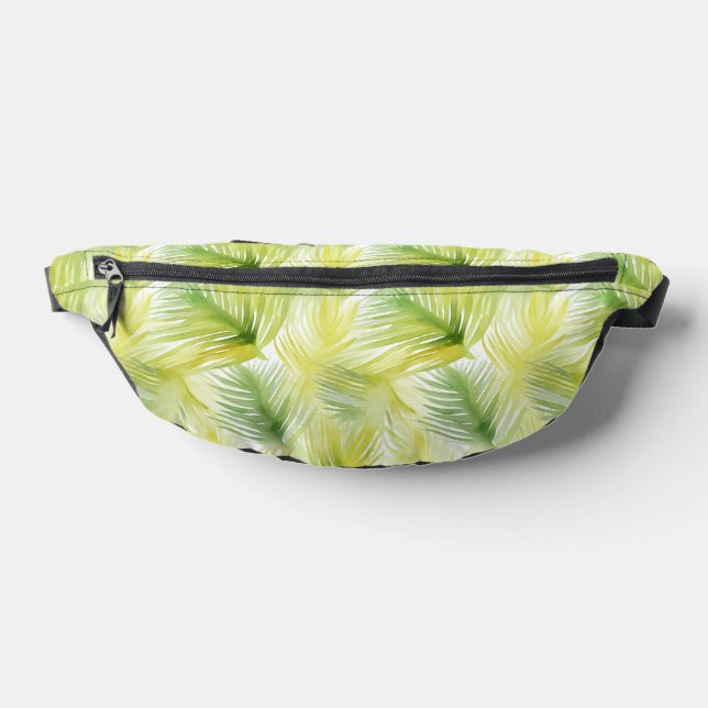 Tropische Blätter Bauchtasche (Ablage )