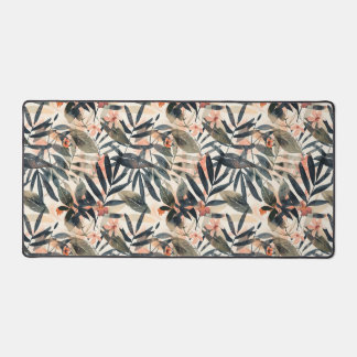 Tropische Blätter Extravaganza Schreibtischunterlage