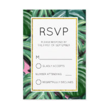 Tropische Blätter Foliage Green & Lush Einfache UA