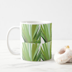 Tropische Blätter Kaffeetasse
