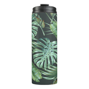 Tropische Blätter, Monstera, Bananenblätter, Dsc Thermosbecher