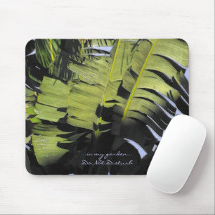 Tropische Blätter Mousepad