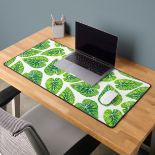 Tropische Blätter Schreibtischunterlage