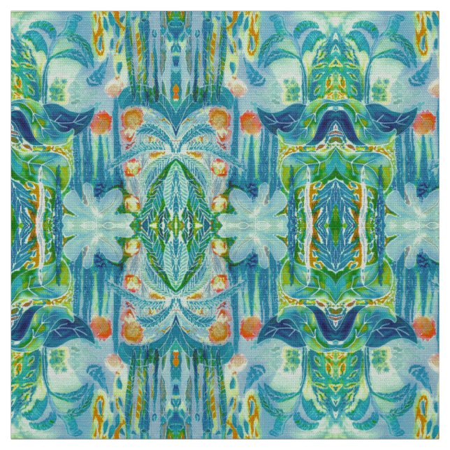 Tropische Blätter Stoff (Muster)