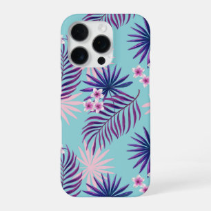 Tropische Blätter und Blume 2 iPhone 16 Pro Hülle