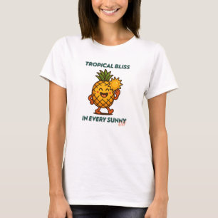 Tropische Blicke in jedem sonnigen Kuss T-Shirt