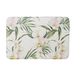 Tropische Blume Badematte