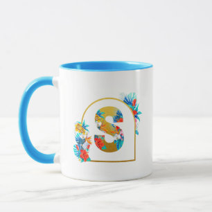 Tropische Blume Brautparty Geschenke Bridesmaid Ma Tasse