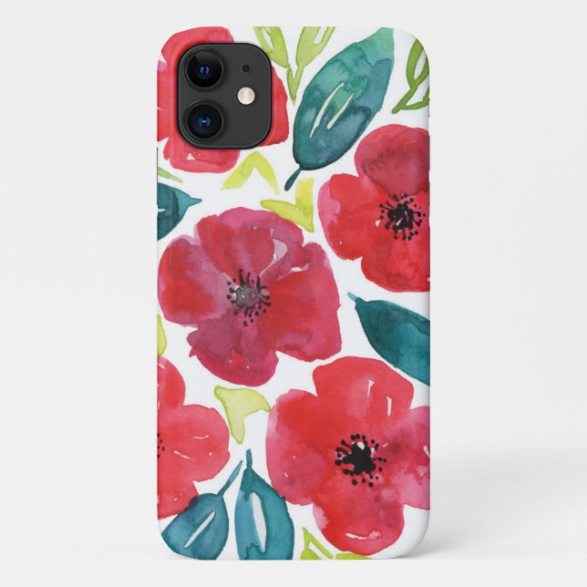 Tropische Blume Case-Mate iPhone Hülle (Rückseite)