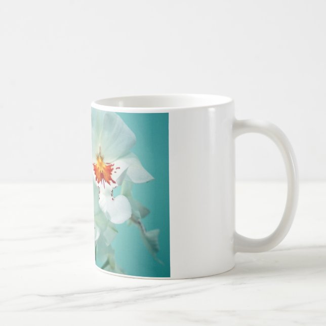 Tropische Blume der hawaiianischen "tanzenden Lady Tasse (Rechts)