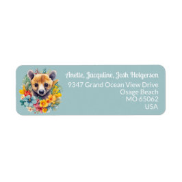 Tropische Blume der Wildtiere lieben Blaue Sitte