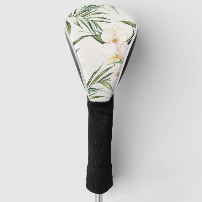 Tropische Blume Golf Headcover (Vorderseite)