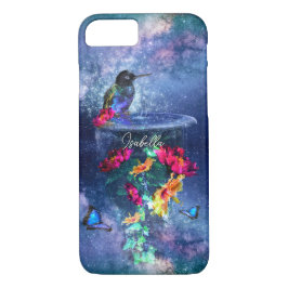 Tropische Blume, Kolibris personalisiert Case-Mate iPhone Hülle