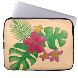 Tropische Blume Laptopschutzhülle