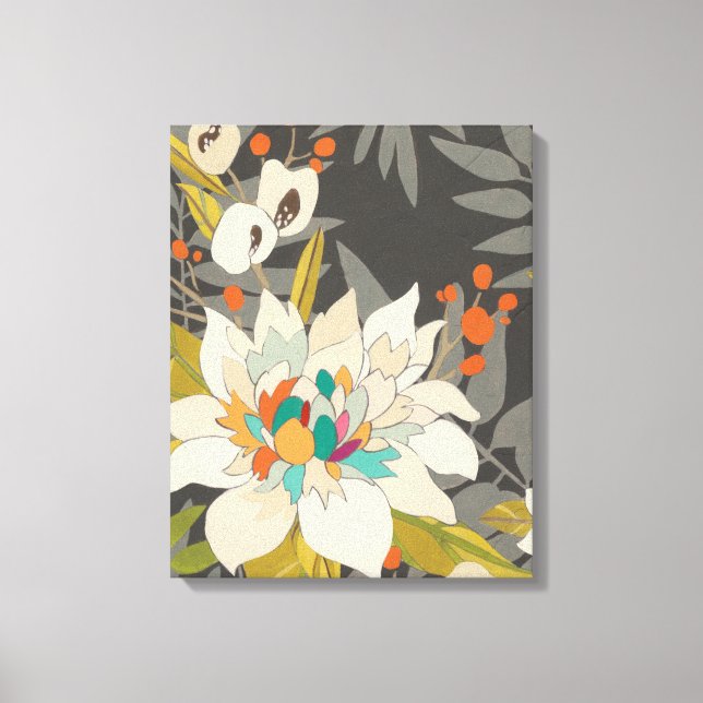 Tropische Blume Leinwanddruck (Vorderseite)