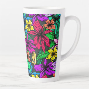 Tropische Blume Milchtasse