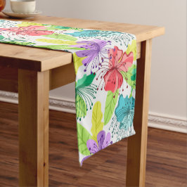 tropische Blume nahtlos Großer Tischläufer