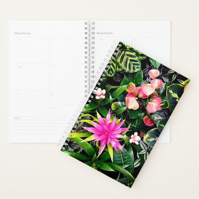 Tropische Blume Planer (Anzeige)