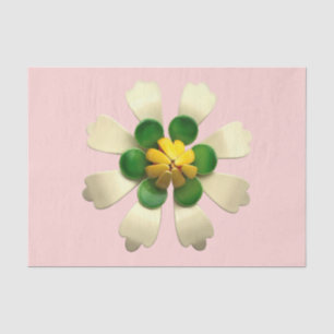 Tropische Blume - Retro 60er Summer Wedding BIG Seidenpapier