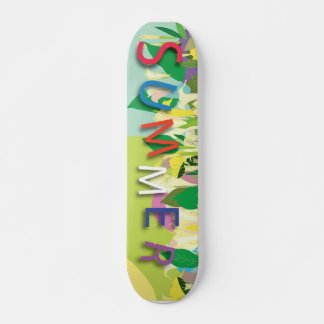 tropische Blume Skateboard
