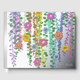 Tropische Blumen Gästebuch