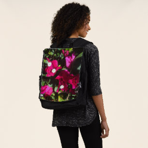 Tropische Blumendrucke, Retro-Stimmung Rucksack