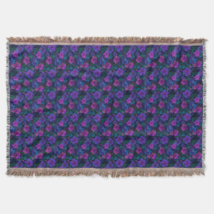 Tropische Blumennursery-Dekoration Romantische Lap Decke