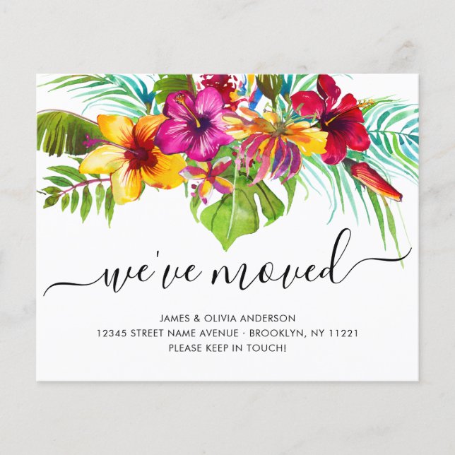 Tropische Blüte aus dem Haushalt Wir haben neue Zu (Vorderseite)