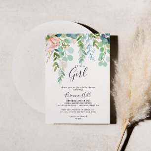 Tropische Blüte Es ist eine Mädchendusche Einladung