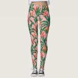 Tropische Blütenvögel aus Paradies Blume Palmenblä Leggings<br><div class="desc">Treten Sie mit diesen super niedlichen Leggings,  die ein Muster tropischer Blume Set vor einem rosa Hintergrund. Ideal für einen Abend,  ein Training im Fitnessraum oder einen tropischen Strandurlaub.</div>