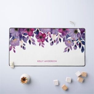 Tropische Botanische Feminine Trendy Floral Decal Schreibtischunterlage