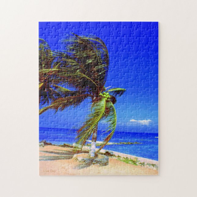 'Tropische Breeze' Jigsaw-Puzzle Puzzle (Vertikal)