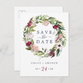 Tropische Brise Save the Date Postkarte